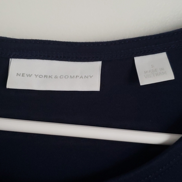 NY&C Navy Fit and Flare Dress - Picture 3 of 3